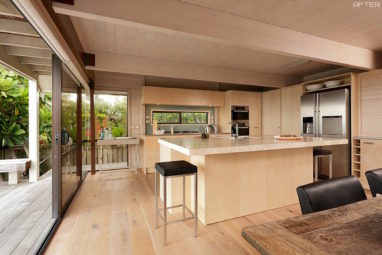 Whangapoua kitchen renovation after photo
